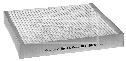 BORG & BECK Suodatin, sisäilma BFC1029